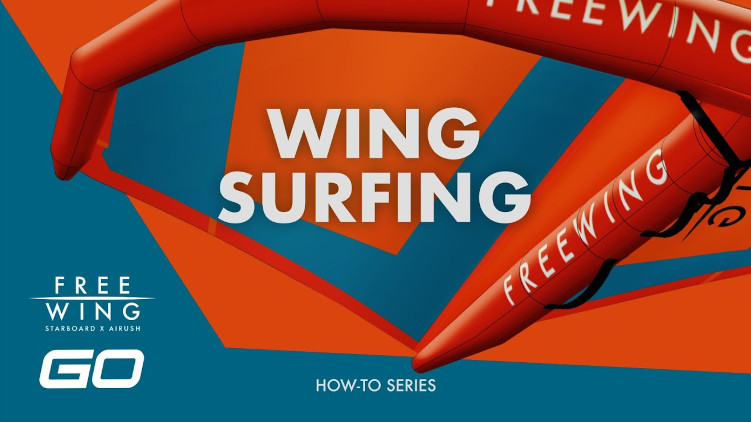 Learn to control the wing and develop your wing skills by riding on a SUP board