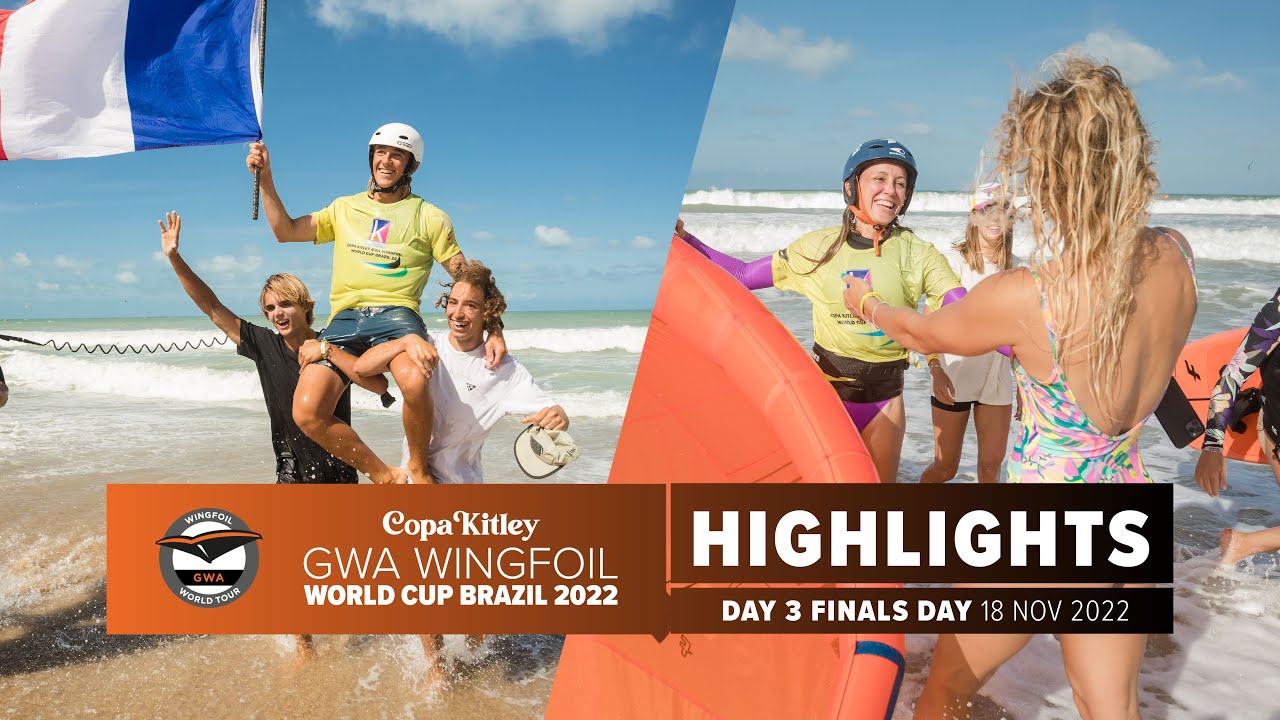 GWA Wingfoil World Tour Brazil 2022 | Day Three Highlights