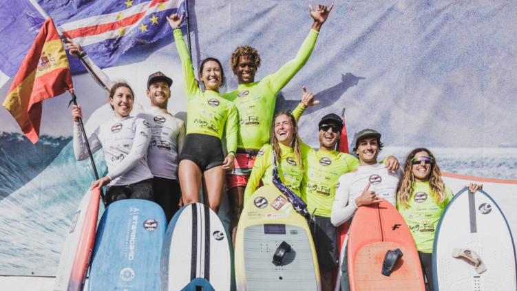 GWA Cape Verde: Moona Whyte and Wesley Brito, the first winners of the new Wave discipline